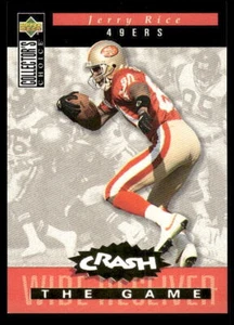 1994 Collector's Choice #C21 Jerry Rice You Crash the Game Gold Exchange - Picture 1 of 2