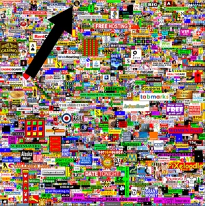 100 Pixels on MillionDollarHomepage.com linked to Sparkydc.com - Picture 1 of 4