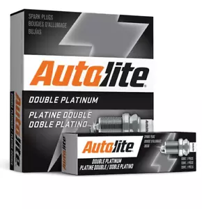 4 X DOUBLE PLATINUM SPARK PLUG FOR VOLKSWAGEN GOLF MK.5 MK.6 BWA BYD CCZB 2.0 I4 - Picture 1 of 2
