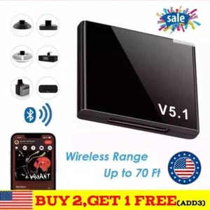 Bluetooth Music Receiver Audio Adapter 30 Pin Bose Dock Speaker For iPhone iPod~ - Picture 1 of 9