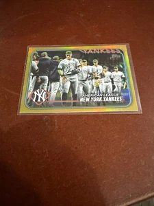 2024 Topps Series 1 Gold Foil Yankees Team Aaron Judge - Bild 1 von 2