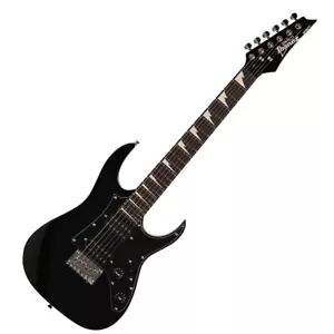 Ibanez GIO RGM21 miKro Electric Guitar in Black Night Finish 22.2" (3/4) Scale - Picture 1 of 8