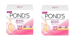 POND's Bright Beauty Serum Cream (35 g x 2 ) Anti-Spot Fairness SPF 15 Day Cream - Picture 1 of 10