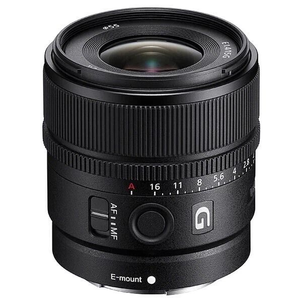 Sony E 15mm f/1.4 G APS-C Wide Angle Lens