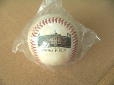 1995 Coors Field Colorado Rockies ball baseball MLB CRBC Diamond of the Rockies