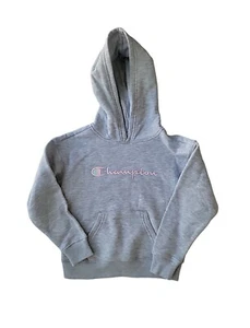 Champion Hoodie For Little Girl Size 6 Gray - Picture 1 of 1