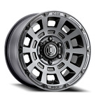 Icon Alloys Thrust Smk Sat Black 17X8.5 6X139.7 25Mm Wheel For 22 Toyota Tundra