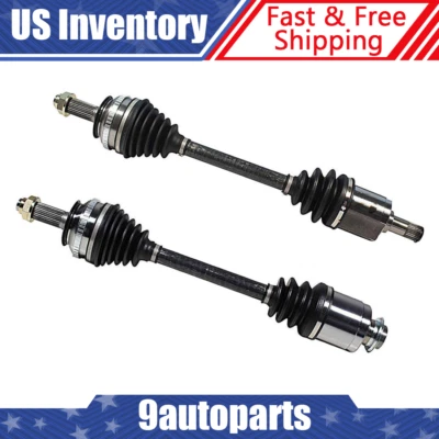 Пара передних левых и правых шарнирных валов оси CV для Acura RSX типа S 2002-2006 годов выпуска - Изображение 1 из 4