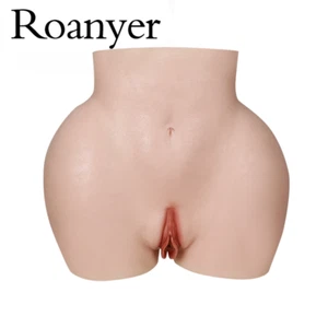 Roanyer Silicone Butt Lift Vagina Finta Glutei Biancheria Intima Anca Enhancer Ass LGBT - Foto 1 di 12