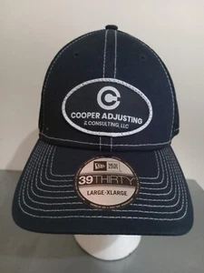 New Era 39 Cooper Adjusting Hat Cap Schwarz Fitted L-XL Mesh Baseball Trucker - Bild 1 von 4