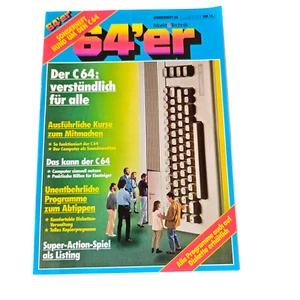 64er Sonderheft Markt & Technik Commodore C64 8 Bit 5 Hefte Konvolut - Bild 1 von 17