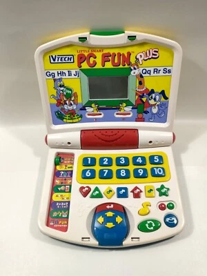 V-Tech Little Smart PC FUN Plus Starter Computer with Removable Mouse/Letters - Image 1 of 4