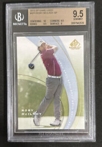 RORY McILROY 2012 SP Game Used XRC RC Rookie #SP1 GEM MINT BGS 9.5