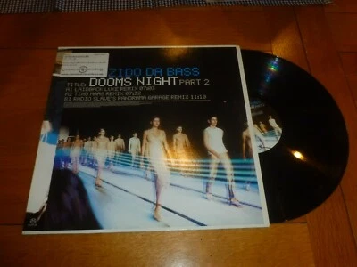 AZZIDO DA BASS - Dooms Night - 2008 UK 3-Track 12" Vinyl Single - Image 1 of 4