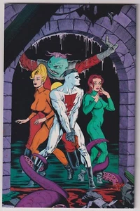 Cubierta trasera de Madman Comics 4 casi nueva+ Dark Horse Mike Allred Dave Stevens - Imagen 1 de 2