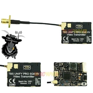 TBS Team BlackSheep Unify Pro 5.8ghz Video Transmitter VTX FPV (HV SMA) 25-800mw - Imagen 1 de 1