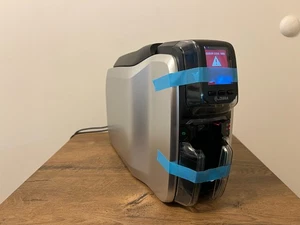 New | Zebra ZC32 | ZC32-000C000EM00 | ID Plastic Card Printer | 300 Cards - Picture 1 of 10