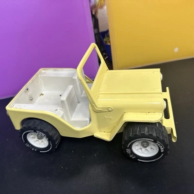 Jeep vintage Tonka Honey Bucket años 70 acero prensado repintado Foto 1 de 4