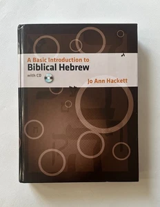 Jo Ann Hackett A BASIC INTRODUCTION TO BIBLICAL HEBREW | 2010 Hardcover + CD - Picture 1 of 5