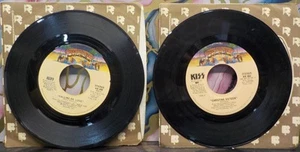 2 KISS "Calling Dr Love / Christeen Sixteen / Take Me / Shock Me / 45' -76/77 - Picture 1 of 11