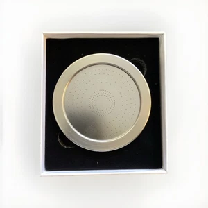 MDhair filtered showerhead - 20-stage filtration system - brushed nickel - Picture 1 of 6