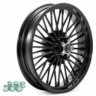 18x3.5 Fat Spoke Rear Wheel Rim for Harley Dyna Street Bob FXDB Wide Glide FXDWG - Изображение 1 из 4