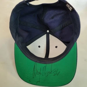 Suzuki Authentic Yupoong Snapback Hat Autographed Flat Bill Cap - Picture 1 of 6