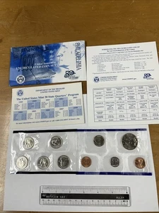 1999 uncirculated coin set philadelphia - Picture 1 of 5