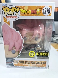 POP! Animazione: Dragon Ball Super —l Super Saiyan Rosé Goku Black Glow Ex Dv81 - Foto 1 di 9
