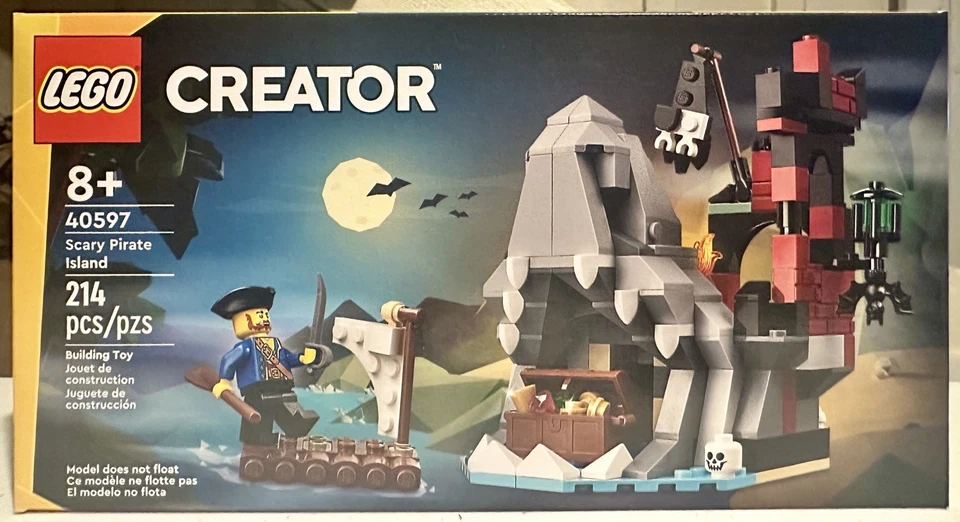 Lego 40597 Creator GWP Страшный Пиратский Остров Совершенно НОВЫЙ В ЗАВОДСКОЙ УПАКОВКЕ Ограниченный выпуск  - Изображение 1 из 1