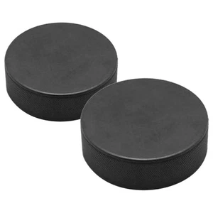 3er Set Hallenhockey Pucks Zubehör Bälle zum Üben - Bild 1 von 12