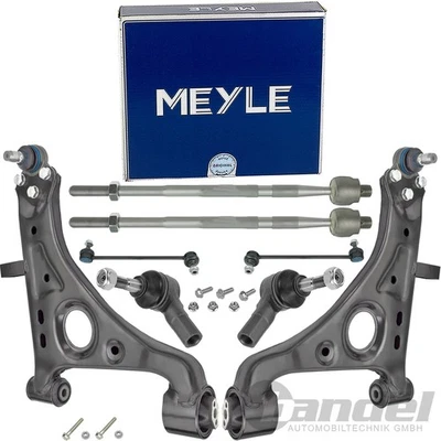 MEYLE Wishbone Ensemble 8 Pièces Avant Convient pour Opel Moka X J13 Chevrolet - Photo 1/4