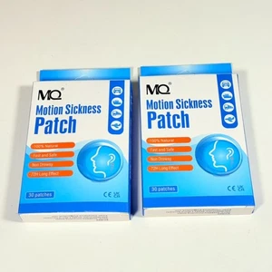 Parches MQ Motion Sickness 60 parches en total (2 cajas) - TOTALMENTE NUEVOS - Imagen 1 de 3