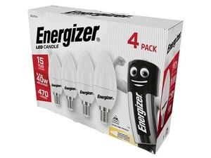 Energizer® LED SES (E14) Opal Kerzenlampe Nicht Dimmbar, Warmweiß 470 lm 5,2 W - Picture 1 of 1