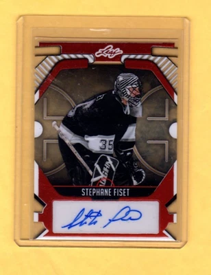 STEPHANE FISET   8/8    2025 LEAF METAL HOCKEY LEGENDS - Image 1 of 2