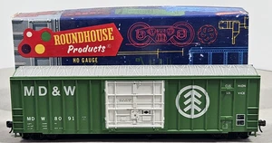 HO Scale MD&W 8091 Minnesota, Dakota & Western Railway 50' Rib Side Box Car - Picture 1 of 5