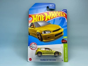 2022 Hot Wheels Super Treasure Hunt STH US Card # '99 Honda Civic Type R EK9 - Picture 1 of 5