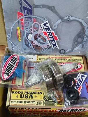 Kit de cigüeñal de reconstrucción de extremo inferior Hot Rods 1998 1999 2000 Yamaha YZ 125 Foto 1 de 4