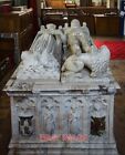PHOTO  ST PETER'S CHURCH ELFORD - MONUMENT TO SIR THOMAS ARDERNE THIS IS THE EAR
