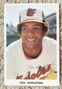 Ken Singleton signed 3.5x5.25 photo - Orioles - Picture 1 of 1