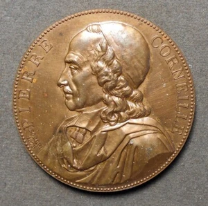 France: Pierre Corneille 17th Century Tragedian Paris Mint 1968 Strike - Picture 1 of 2