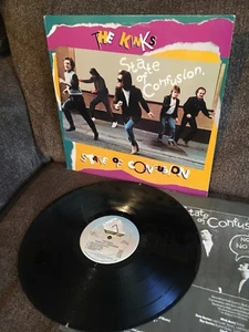 THE KINKS State Of Confusion 1983 Arista LP AL 9617 EXC/EXC+ w/sleeve - Foto 1 di 1