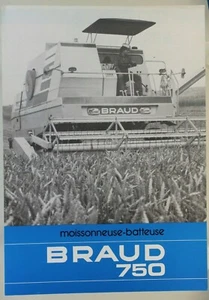 Prospekt Brochure Mähdrescher Mähdrescher Mähdrescher Mähdrescher Mähdrescher - Bild 1 von 1