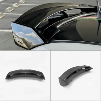 For Abarth Fiat 500 595 695 L Type Carbon+FRP Unpainted Rear Spoiler Roof Wing - Image 1 of 4