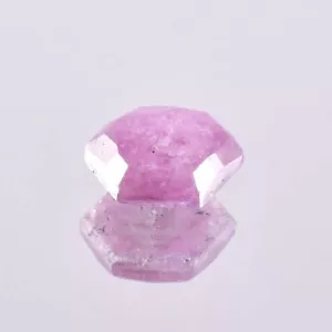 Rare 4.00 Ct Natural Trapiche Pink Burma Star Ruby Rose Cut Loose Gem Certified - Picture 1 of 3