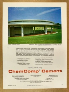 Pubblicità 1970 ChemComp Cement Garden State Arts Center anfiteatro stampa d'epoca - Foto 1 di 1