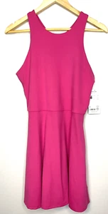 Athleta - Abito sportivo Conscious collo alto rosa caldo taglia large nuovo con etichetta - Foto 1 di 8