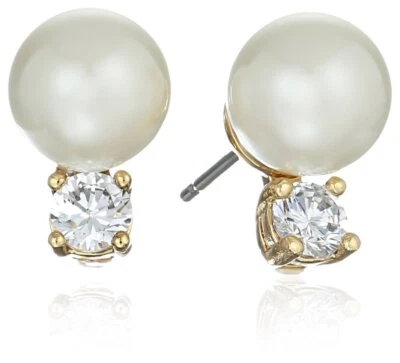 Pendientes Kate Spade New York "Pearl Studs" - NUEVO Foto 1 de 3