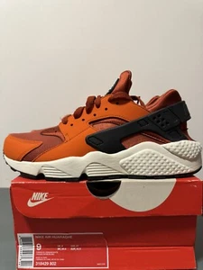 Zapatos de entrenamiento Nike Air Huarache leña naranja/blanco talla 9 para hombre 318429-802 - Imagen 1 de 4
