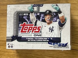 2025 Topps Series 1 Baseball Factory Sealed Blaster Box, In Hand, 7 Available. - Picture 1 of 6